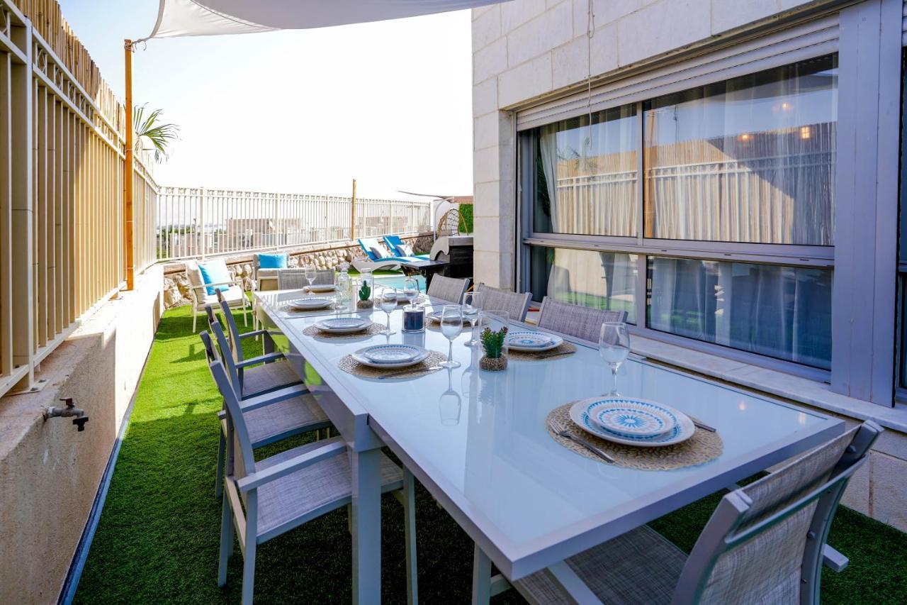 Yalarent Morning Star-Garden With Private Pool Apartman Eilat Kültér fotó